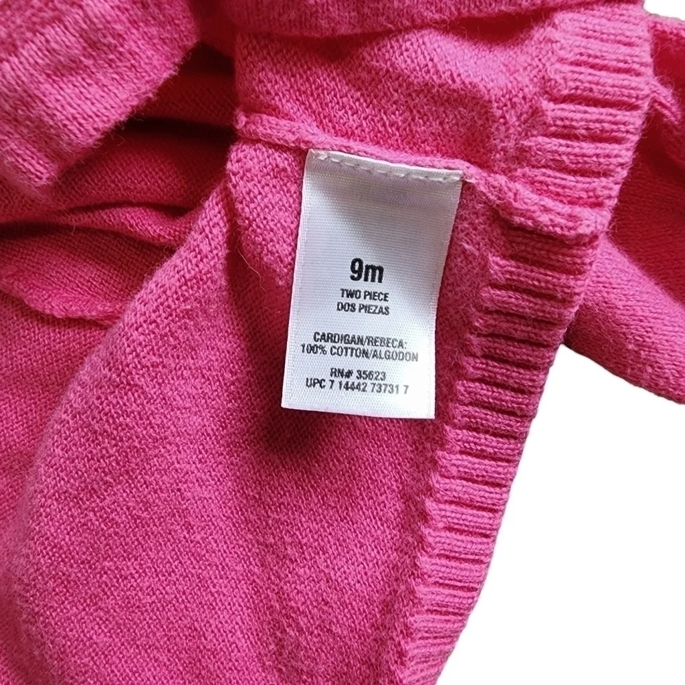 Carter's 2-piece Polka-dot Dress with Sweater - 9 mos.